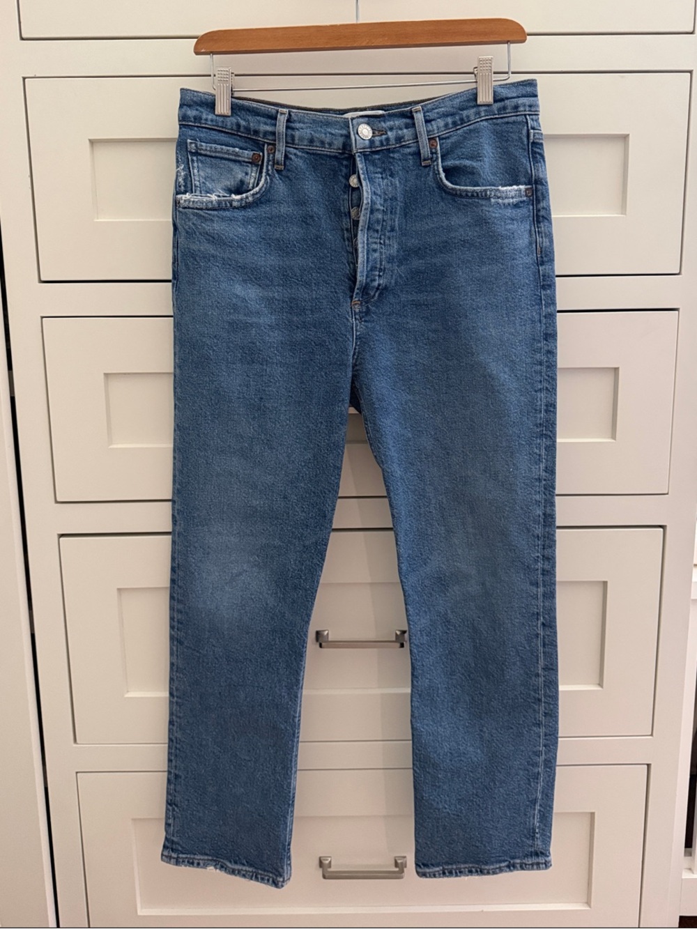 AGOLDE Riley Crop Jeans